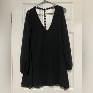 Elegant Black Women's Dress